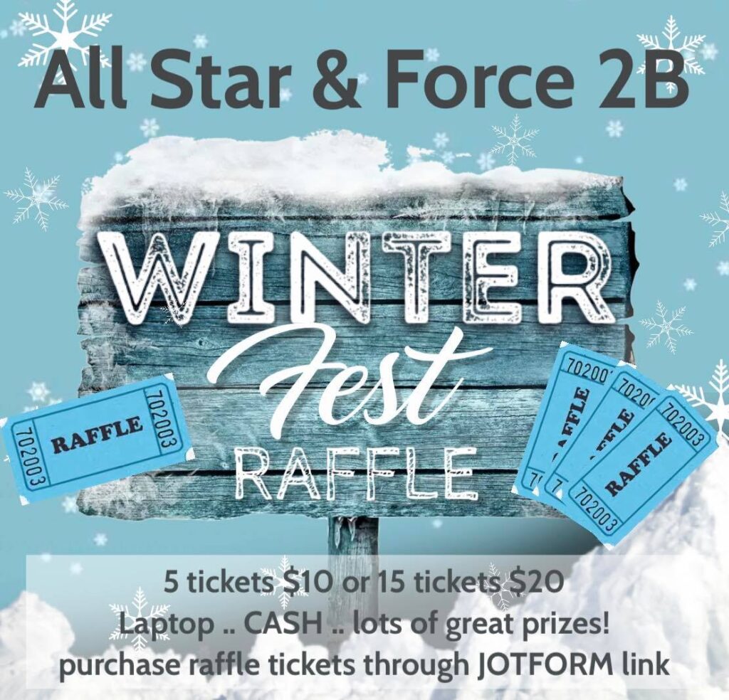 Lean Winter Raffle Last chance for Winterfest raffle tickets | Legacy Party Sales