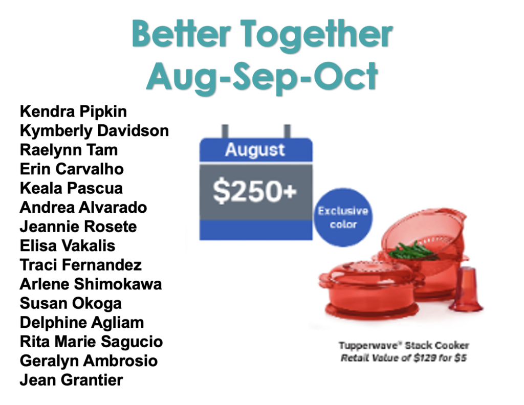 Important information for new August Team Members AND new September ...